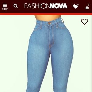 Fashion Nova High Waisted Jeans